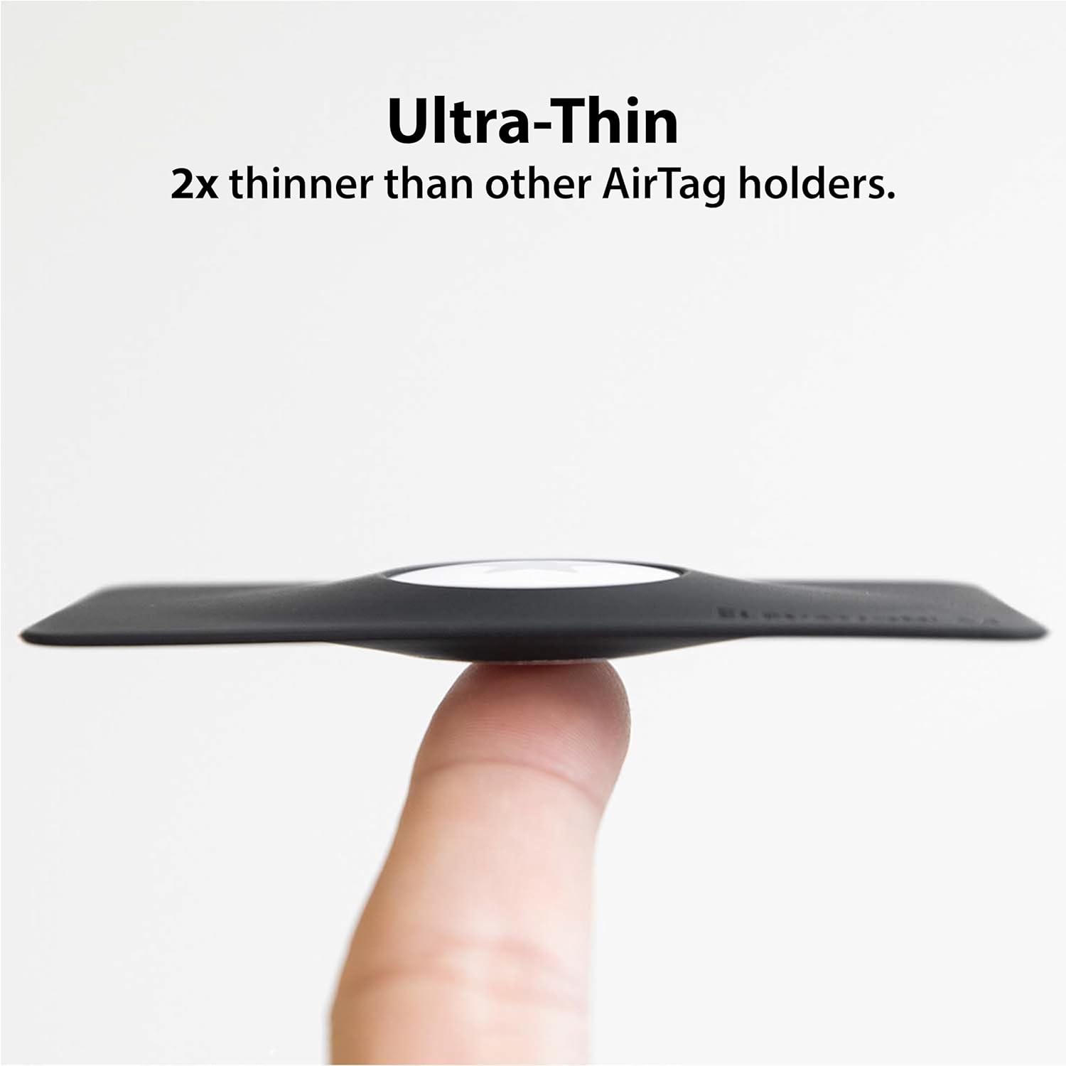 TagVault™ AirTag Wallet Holder - The Thinnest AirTag Wallet Card Insert | Flexible, Stays Hidden, Patent Pending | Elevation Lab - Image 3