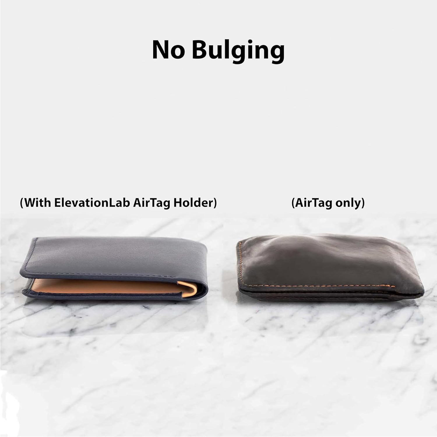 TagVault™ AirTag Wallet Holder - The Thinnest AirTag Wallet Card Insert | Flexible, Stays Hidden, Patent Pending | Elevation Lab - Image 4